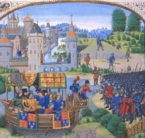 Richard_II_and peasants tax revolt